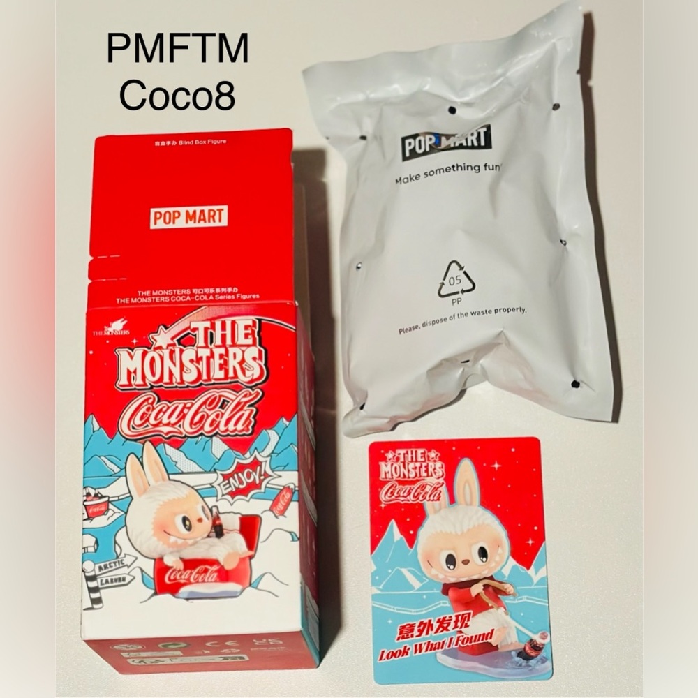 (Authentic) Popmart: The Monsters Coca-Cola Mini Figure - Look What I Found